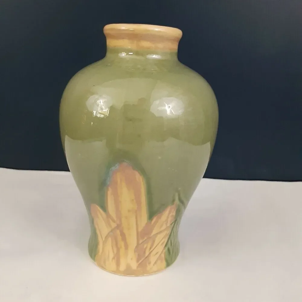 Glazed Pottery Vase Minimalist,Country by Hand Crafted Ceramics